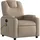 vidaXL Massagesessel 372402 Kunstleder 88 x 97 x 0 cm Braun mit Fernbedienung
