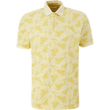 s.Oliver - Poloshirt mit Allover-Print, Herren, gelb, L