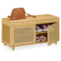 Relaxdays Schuhbank, 90 x 37 x 45 cm,