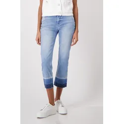 Monari 7/8-Jeans »Hose Jeans Schmuck 64cm«, Mit Gürtelschlaufen Monari jeans 42