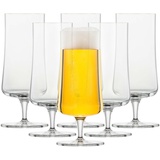 Schott Zwiesel Pilsglas Beer Basic 0,3 l (6er-Set), Biertulpe mit Moussierpunkt, spülmaschinenfeste Tritan-Kristallgläser, Made in Germany (Art.-Nr. 115273)