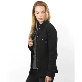 John Doe Motoshirt XTM Damen Motorrad Hemd Schwarz S