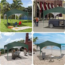 Woltu Faltpavillon 3 x 3 m Grün
