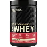 Optimum Nutrition 	Gold Standard 100% Whey Vanille Ice Cream Pulver 300 g 