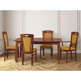 Home Affaire Esszimmerstuhl FERDI Massivholz kirsch 2er Set