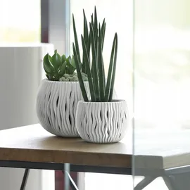 Prosperplast Blumentopf anthrazit Keramik 1 Stück(e)