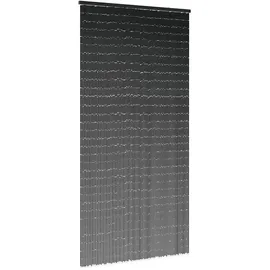 vidaXL Insekten-Türvorhang 100 x 220 cm Dunkelgrau