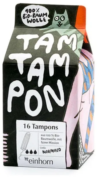 einhorn - TamTampons Normalo Tampon 16 St