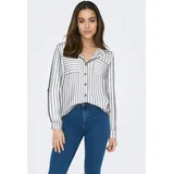 Only Hemdbluse ONLYASMIN SHIRT L/S WVN NOOS Weiß XS