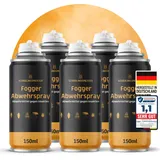 Fogger – Abwehrmittel gegen Insekten – 750ml – Mit Zitroneneukalyptusöl – Wirkt gegen Schaben, Flöhe, Motten, Milben, Wanzen & mehr – Insekten Vernebler – Für Innenräume – Made in Germany (5x150ml)