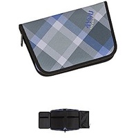 4you Igrec Pencilcase Checker grey violet