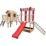 Home Deluxe Spielpark WUNDERLAND Natur inkl. Rutsche