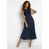 bonprix Maxikleid Blau 54