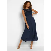 bonprix Maxikleid Blau 54