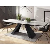 WFL GROUP Monte 160 x 76 x 80 cm weiß