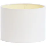 Light&living Livigno Lampenschirm rund Eiweiß Ø20x15cm