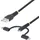 Startech StarTech.com 3.3ft USB Multi Charging Cable, Lightning/Micro-USB/Type-C - USB zu USB-C Micro Lightning, Apple Mfi Zertif., Handy Schnellladekabel