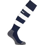 Uhlsport Team Pro Essential Stripe Socken, Marine/Weiß, 33-36