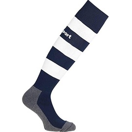Uhlsport Team Pro Essential Stripe Socken, Marine/Weiß, 33-36