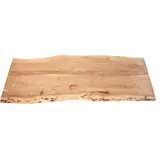 möbelliebling Tischplatte Baumkante Akazie Natur 180 x 60 cm