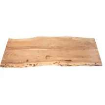 möbelliebling Tischplatte Baumkante Akazie Natur 180 x 60 cm
