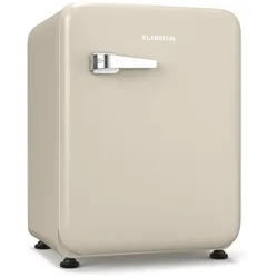 Audrey Evo Mini Kühlschrank   68L   Retro-Design   leise   kompakt   3 Farben Creme 68 Liter