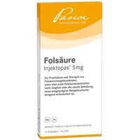 Pascoe Folsäure Injektopas 5 mg Injektionslösung
