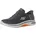 Herren Go Walk 2 2 Sneaker Charcoal and Orange Textile/Synthetic 39 5