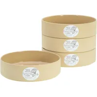 CreaTable Futuro sand, Mehrzweckschale 4-tlg Steinzeug,