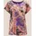 Madeleine Jerseyshirt mit Unikat-Print in ultraviolett multicolor), | Gr.: 42