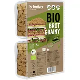 Schnitzer Bio Glutenfreiheit Brot Grainy, 4 x 430g