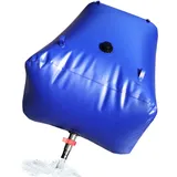 QJSZMEI Wasserbehälter Hydration Bladder Groß Lagerung, Im Freien Faltbarer PVC Auslaufsicher Reißfest Wasserträger Container, Wasserblase Notfallvorsorge Garten Wasserkanister Große Auslaufhahn