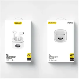 DUDAO U15Pro TWS kabellose Kopfhörer weiß – Weiß