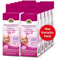 10x Sunlife® Ovulationstest Schnell-Teststäbchen 10 Pk Test