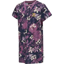 hummel hmlDRAMA T-Shirt Kleid Mädchen 3031 - bordeaux 116