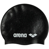 Arena Schwimmkappe Silicone Cap 006359 Black_Multi One Size