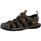 Keen Clearwater Cnx Leather Sandalen EU 41 Dark Earth / Blac