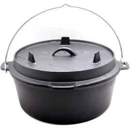 SANTOS Dutch Oven 11 l rostfrei schwarz