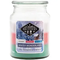 fragrance and style gmbh Winter Wonderland Duftkerze 510 g grün-rot