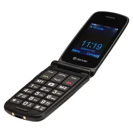 Denver BAS-24800L 4G Klapphandy mit SOS-Taste - Schwarz