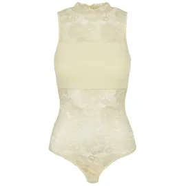 URBAN CLASSICS Laces ärmelloser Körper Soft Yellow S