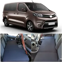 BREMER SITZBEZÜGE Camper-Bett Kinderbett Fahrerhausbett kompatibel mit Opel Vivaro C ab 2021 Wohnmobil zubehör Wohnmobilbett Camping Camper Zubehör
