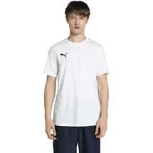 Puma teamGOAL Casuals T-Shirt schwarz/weiß XL