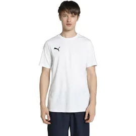 Puma teamGOAL Casuals T-Shirt schwarz/weiß XL