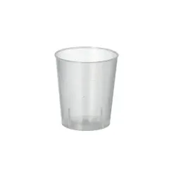 Papstar Mehrweg-Gläser, 2 cl, unzerbrechlich, Robuste Mehrweg-Gläser ideal für sichere Getränke und vielseitige Nutzung, 1 Packung = 50 Stück