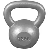 GORILLA SPORTS® Kettlebell - 2 bis 32 kg Gewichte, Einzeln/Set, Gusseisen, Bodenschonend, Silber oder Schwarz - Kugelhantel, Schwunghantel, Kugelgewicht, Rundgewicht, Krafttraining