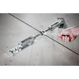 IQ-TOOLS Schraubstock Kunststoff grau