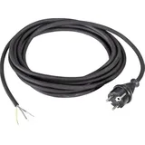 Müller Plastik Anschlussleitung H07RN-F 2x1 mm2 5m sw 1.Seite Konturenstecker