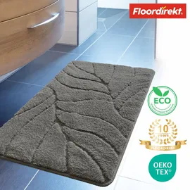 Floordirekt Badematte Maris Dunkelgrau 60 x 120 cm