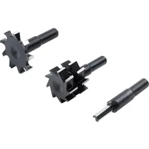 WOLFCRAFT Universal Fräser-Set 3254000 4-teilig
